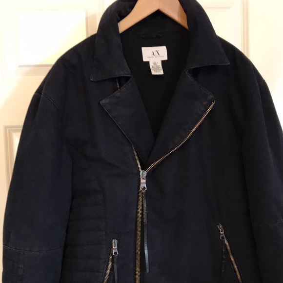 A/X Armani exchange matte black jacket - Picture 8 of 10